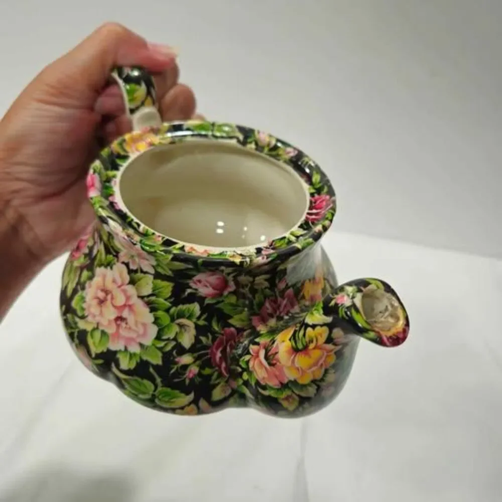 Crownford Floral Teapot Made in England